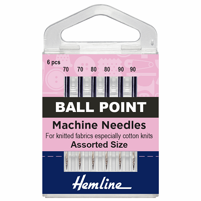 H101.99 Ball Point Assorted Size Sewing Machine Needle